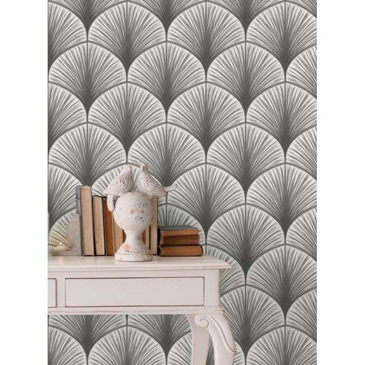 Papel pintado hojas de palmeras africanas - Nairobi 679481