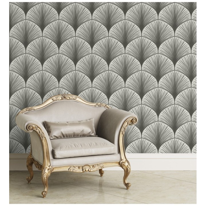 Papel pintado hojas de palmeras africanas - Nairobi 679481