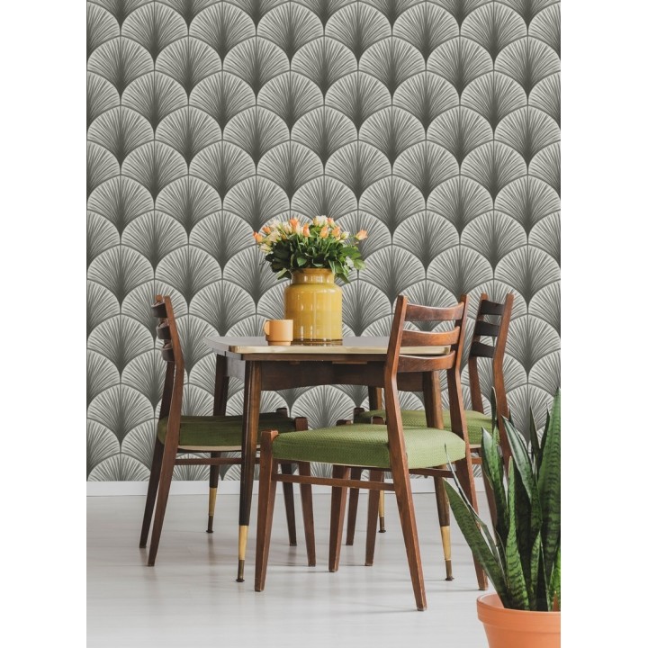 Papel pintado hojas de palmeras africanas - Nairobi 679481