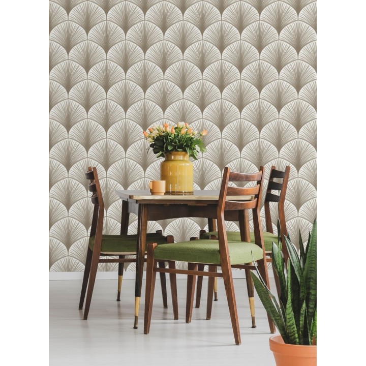 Papel pintado hojas de palmeras africanas - Nairobi 679482