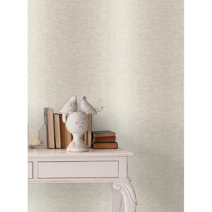 Papel pintado de rayas anchas difuminadas efecto textil - Pacific Fabric 679493