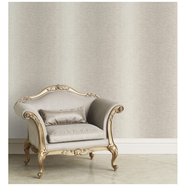 Papel pintado de rayas anchas difuminadas efecto textil - Pacific Fabric 679493