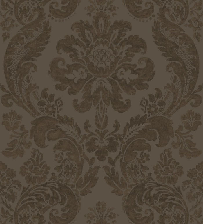 Papel pintado damasco de terciopelo en relieve - Adagio 679502