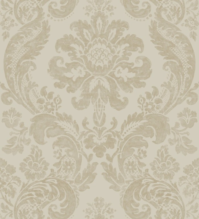 Papel pintado damasco de terciopelo en relieve - Adagio 679504