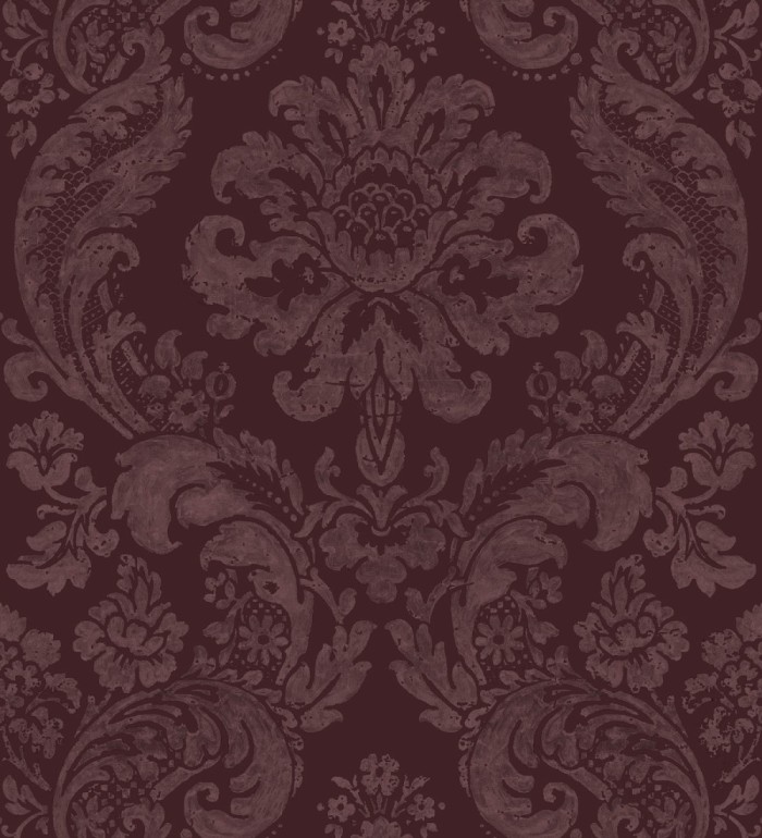 Papel pintado damasco de terciopelo en relieve - Adagio 679505
