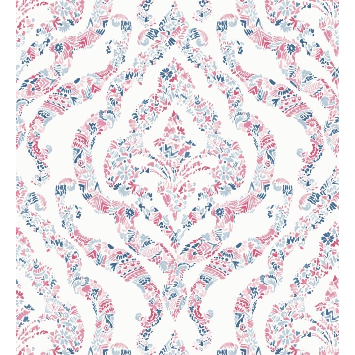 Papel pintado damasco moderno estilo inglés - Spring hall 679518