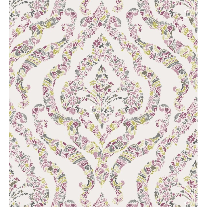 Papel pintado damasco moderno estilo inglés - Spring hall 679520