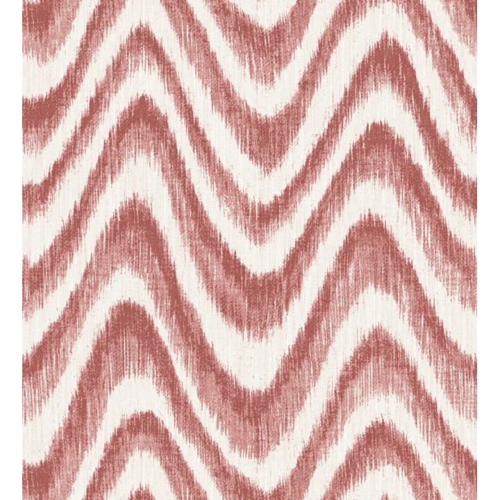 Papel pintado de ondas con degradados tonos coral tropical - Aloha 679523