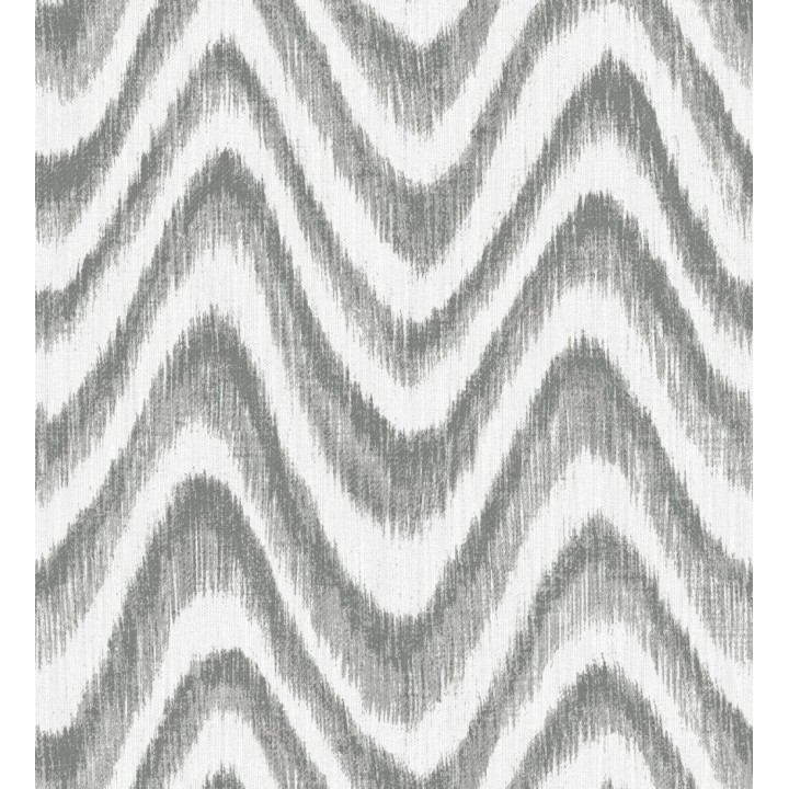 Papel pintado de ondas con degradados gris - Aloha 679525
