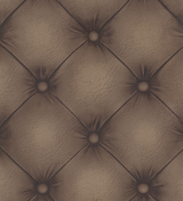 Papel pintado efecto capitoné estilo chester - Divani 7400