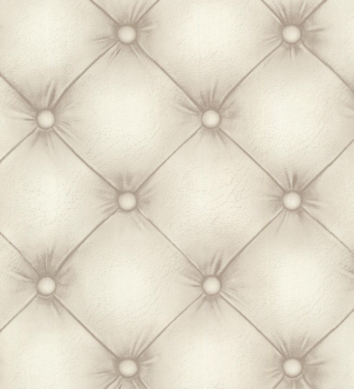 Papel pintado efecto capitoné estilo chester - Divani 7401
