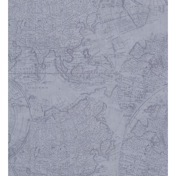 Papel pintado mapa cartográfico - Esquivel 7403