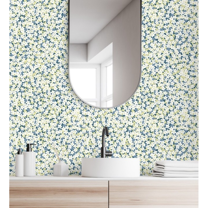 Papel pintado florecitas pequeñas estilo nórdico - Summer Flowers 679563