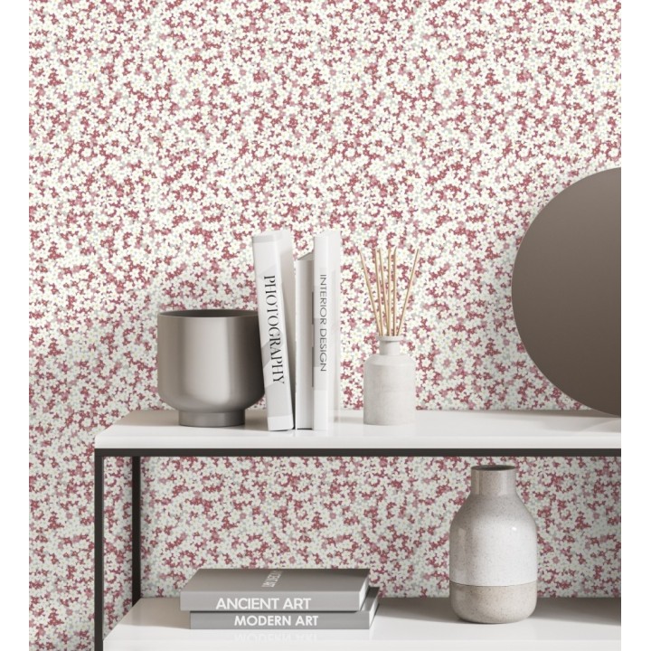 Papel pintado florecitas pequeñas estilo nórdico - Summer Flowers 679564