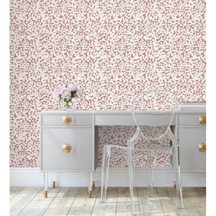 Papel pintado florecitas pequeñas estilo nórdico - Summer Flowers 679564