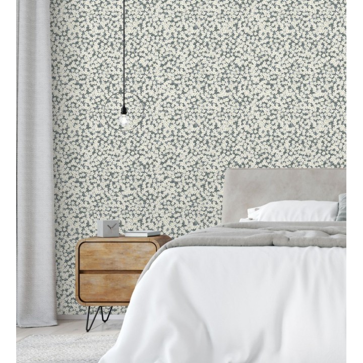 Papel pintado florecitas pequeñas estilo nórdico - Summer Flowers 679565