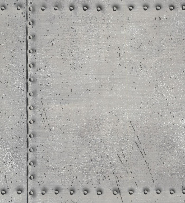 Papel pintado chapa con tachuelas metálicas - Tanit 7415