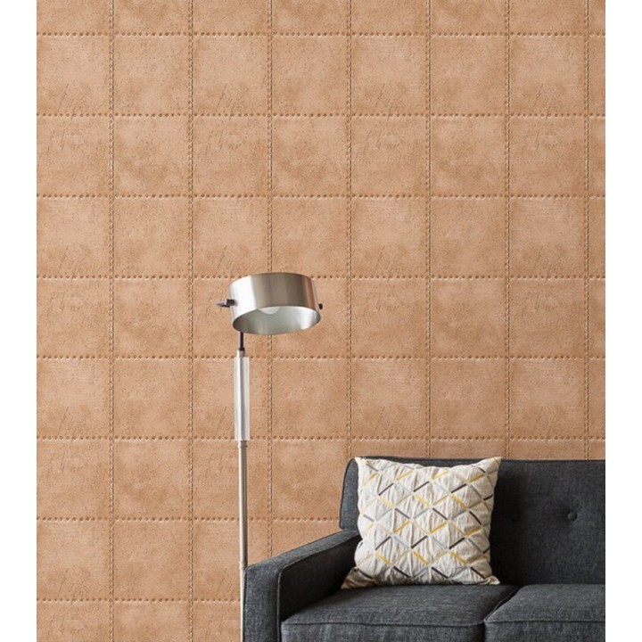 Papel pintado chapa con tachuelas metálicas - Tanit 7416