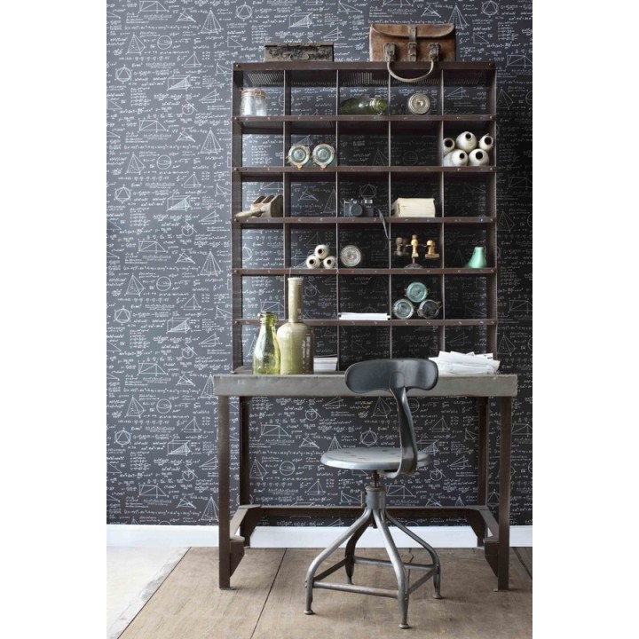 Papel pintado pizarra ecuaciones matemáticas - Tahoma 8344