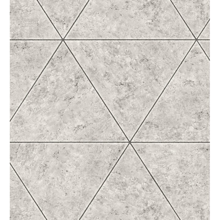 Papel pintado geométrico efecto hormigón pulido - Nantes 679595