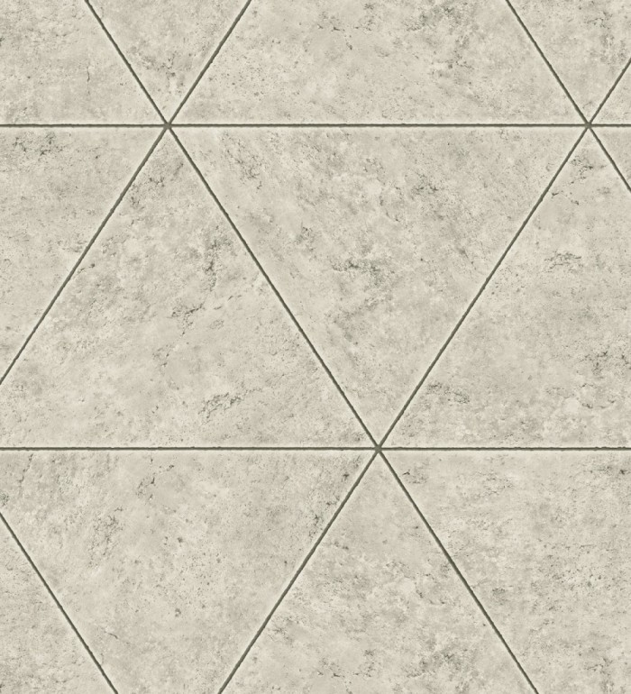 Papel pintado geométrico efecto hormigón pulido - Nantes 679596