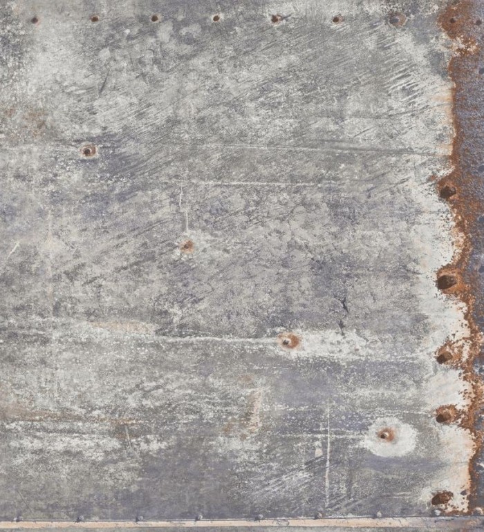 Papel pintado chapa metálica industrial - Roano 8360