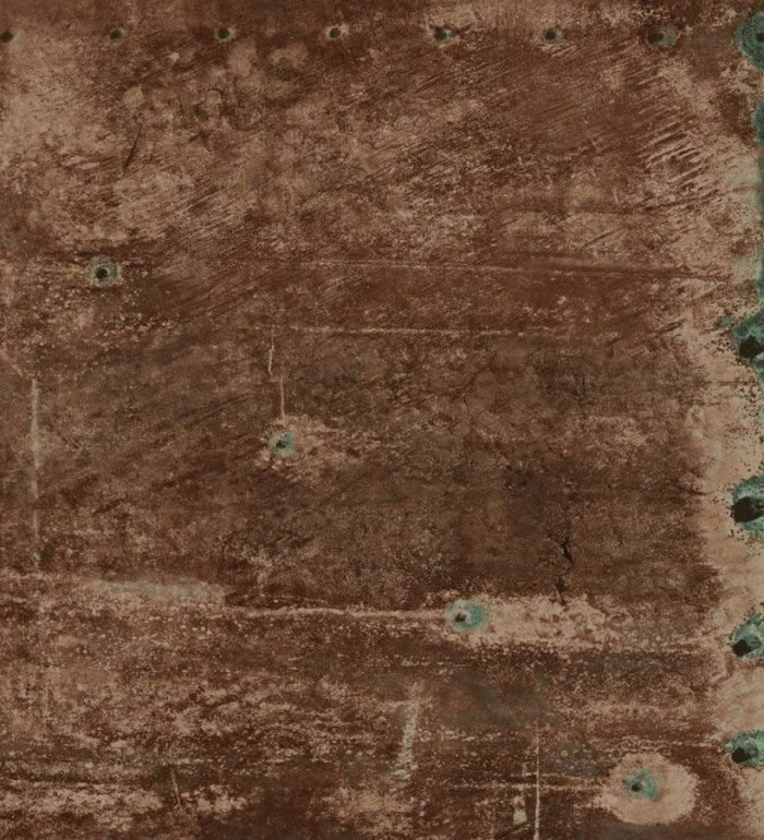 Papel pintado chapa metálica industrial - Roano 8363