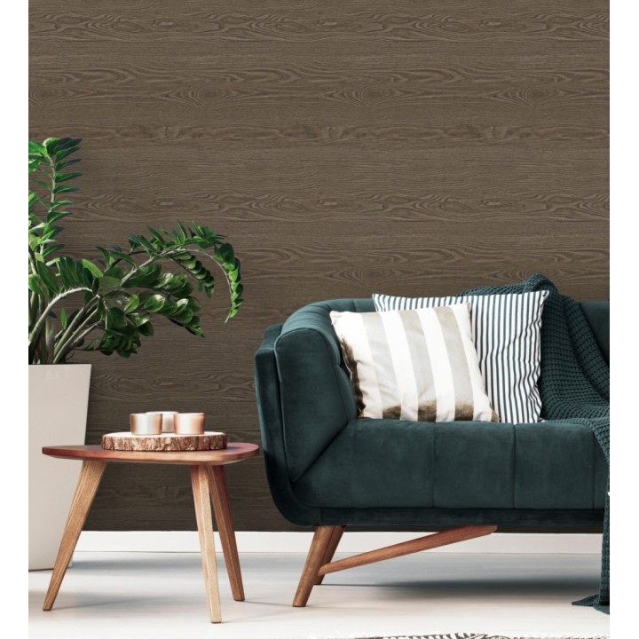Papel pintado madera horizontal con vetas en relieve - Porto Ancora 679610