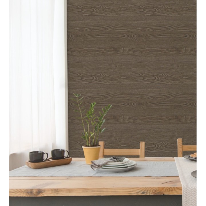 Papel pintado madera horizontal con vetas en relieve - Porto Ancora 679610