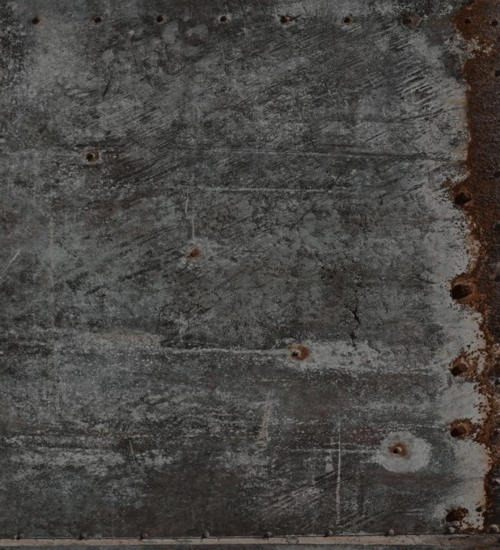 Papel pintado chapa metálica industrial - Roano 8364