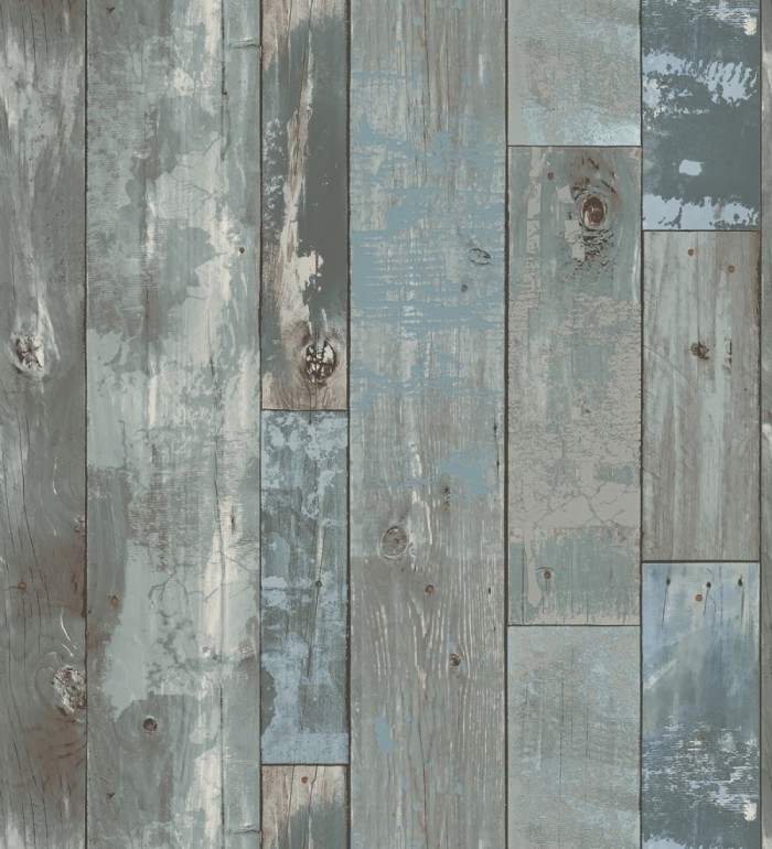 Papel pintado listones de madera estilo tropical  - Oporto 679633