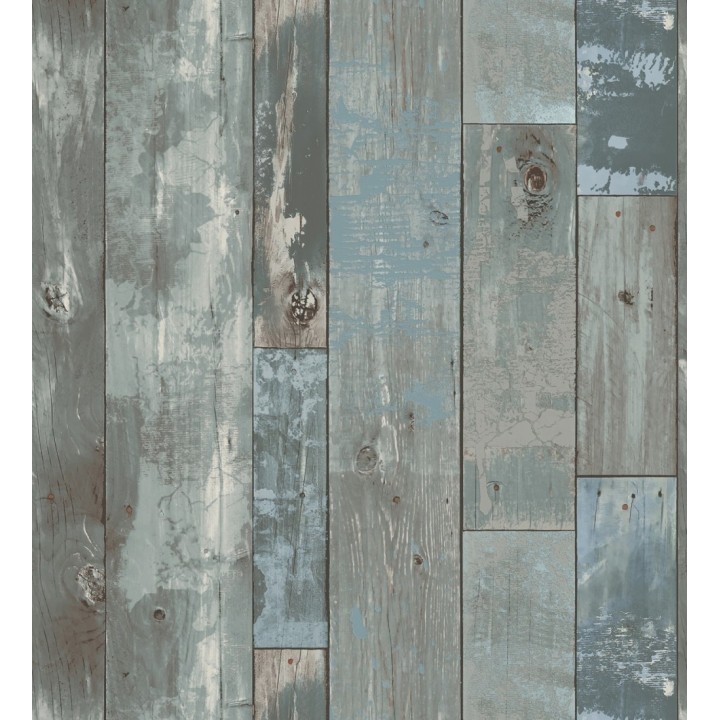 Papel pintado listones de madera estilo tropical  - Oporto 679633