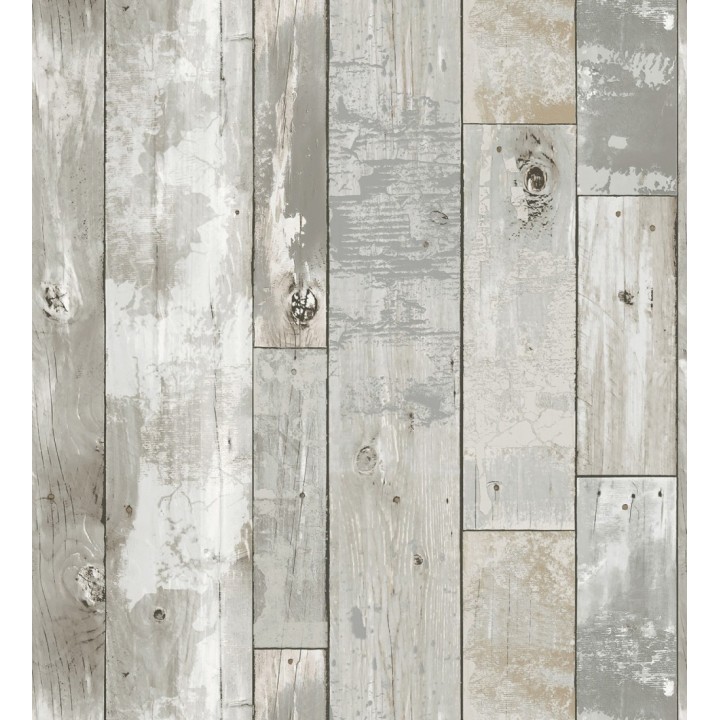 Papel pintado listones de madera estilo tropical  - Oporto 679634