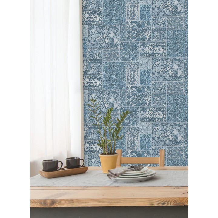 Papel pintado entelado árabe estilo boho - Camden Hall 679639