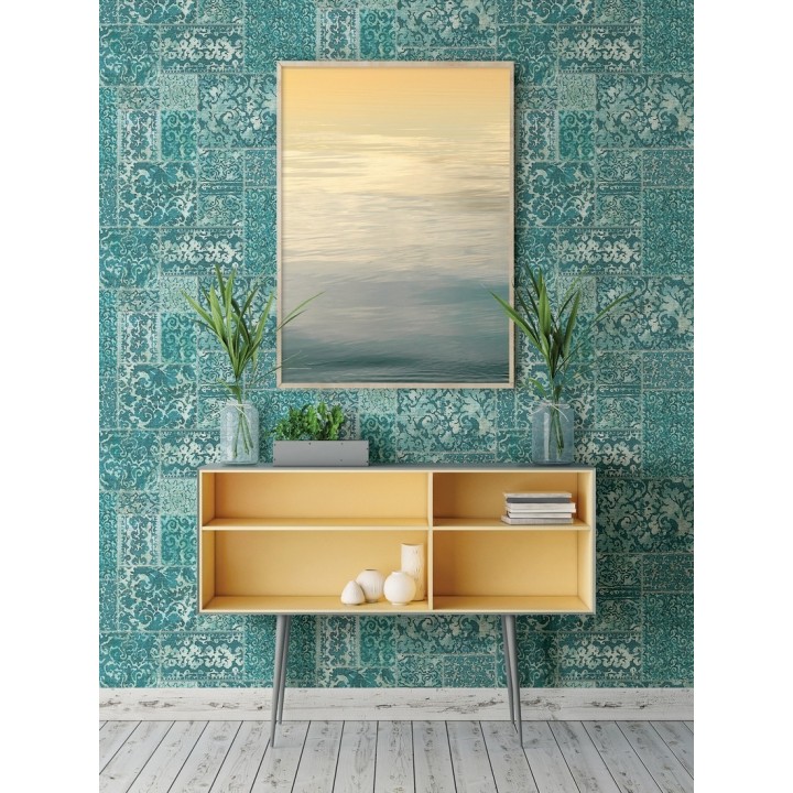 Papel pintado entelado árabe estilo boho - Camden Hall 679640