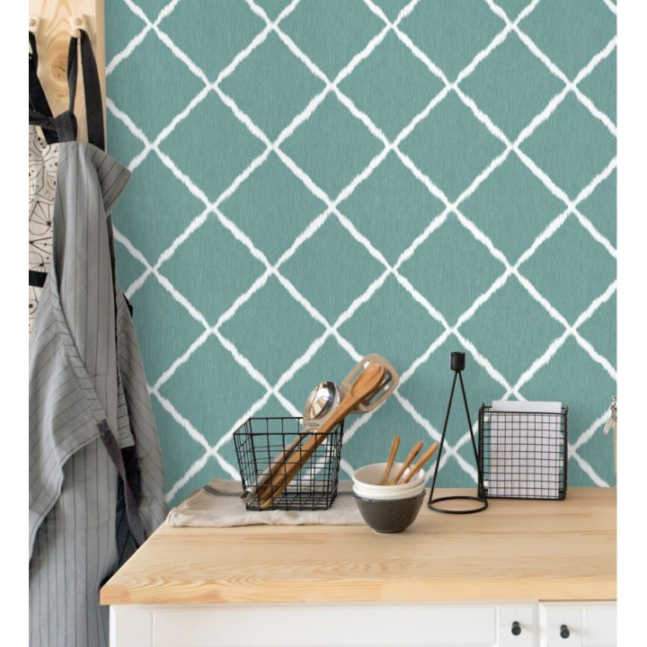 Papel pintado de rombos difuminados  - Norden House 679652