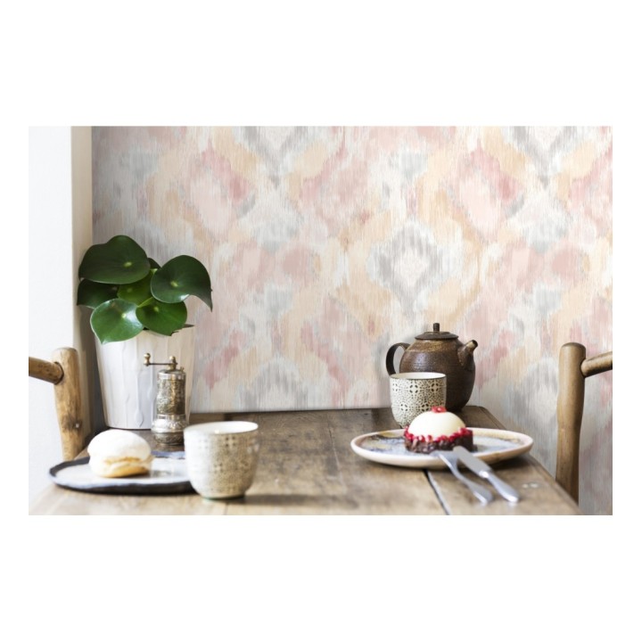 Papel pintado geométrico de acuarela - Bombay Boho 679653