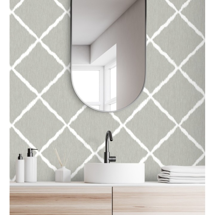 Papel pintado de rombos difuminados  - Norden House 679662