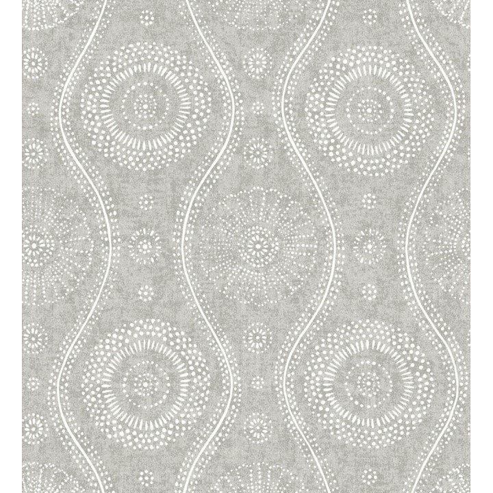 Papel pintado retro estilo hindú - Retro Blomst 679668