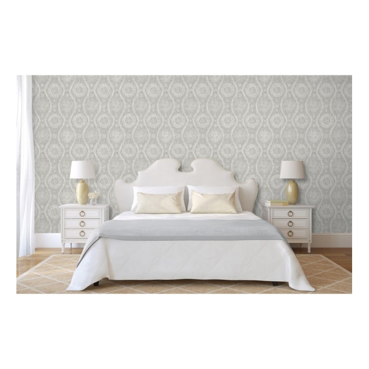 Papel pintado retro estilo hindú - Retro Blomst 679668