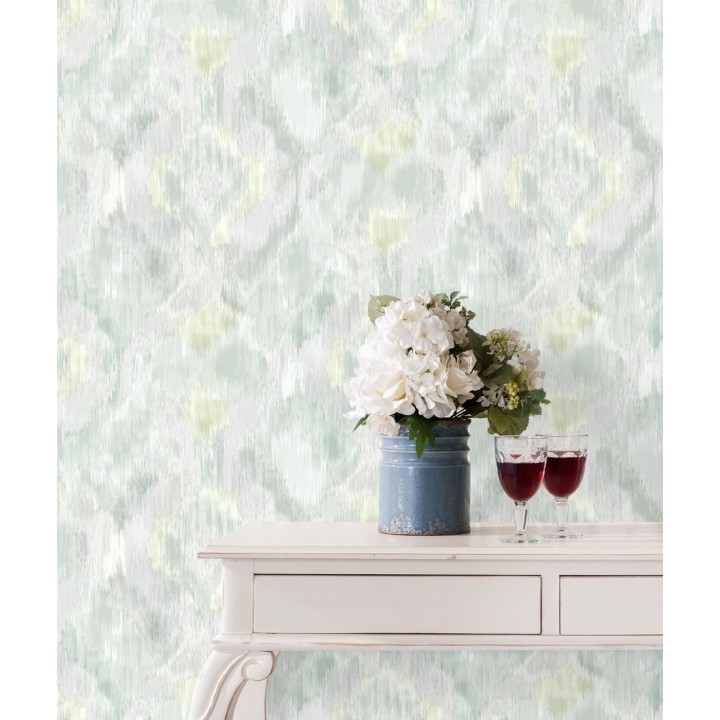 Papel pintado geométrico de acuarela - Bombay Boho 679672