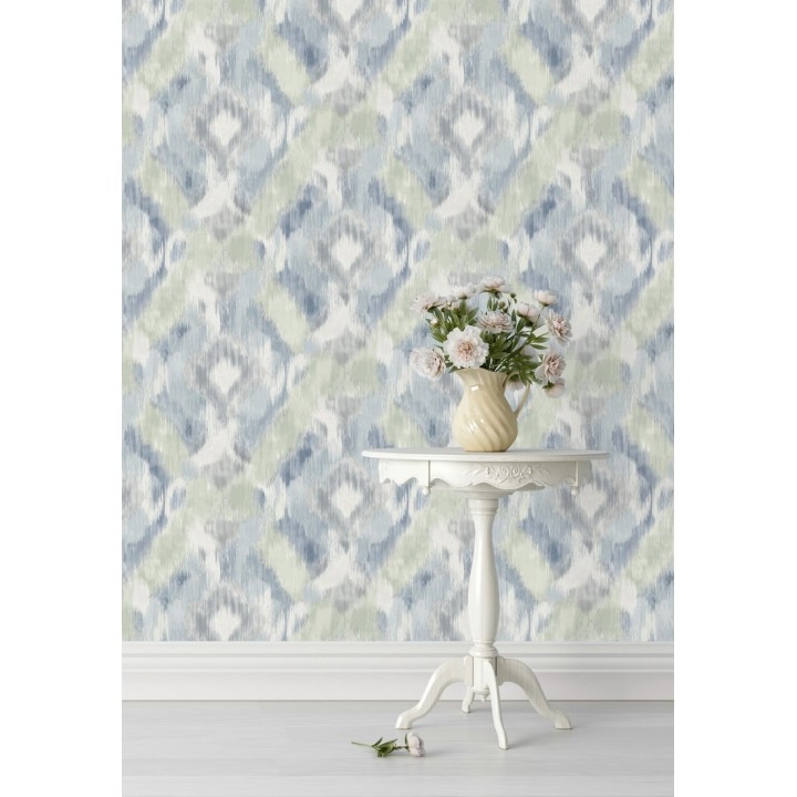 Papel pintado geométrico de acuarela - Bombay Boho 679673