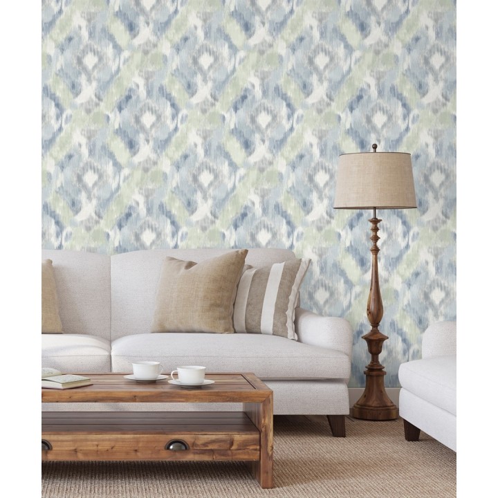 Papel pintado geométrico de acuarela - Bombay Boho 679673