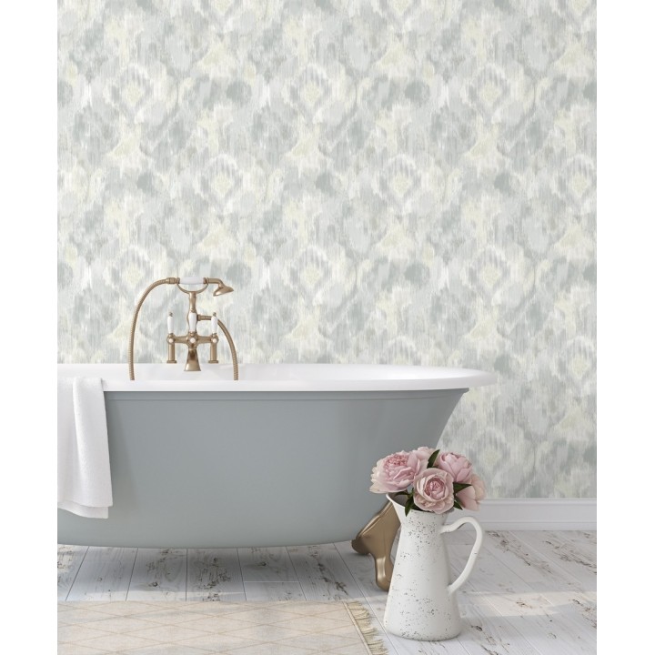 Papel pintado geométrico de acuarela - Bombay Boho 679674