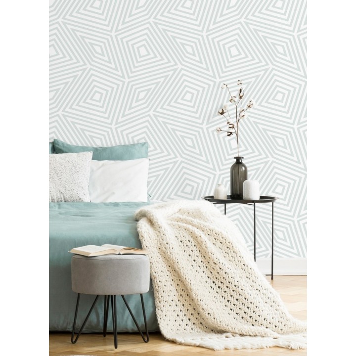 Papel pintado laberinto geométrico - Magnus 679675