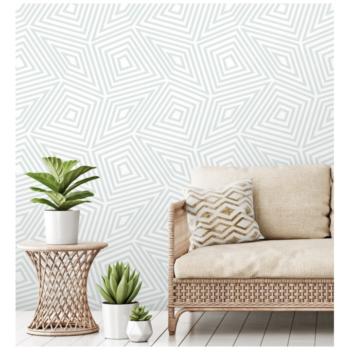 Papel pintado laberinto geométrico - Magnus 679675