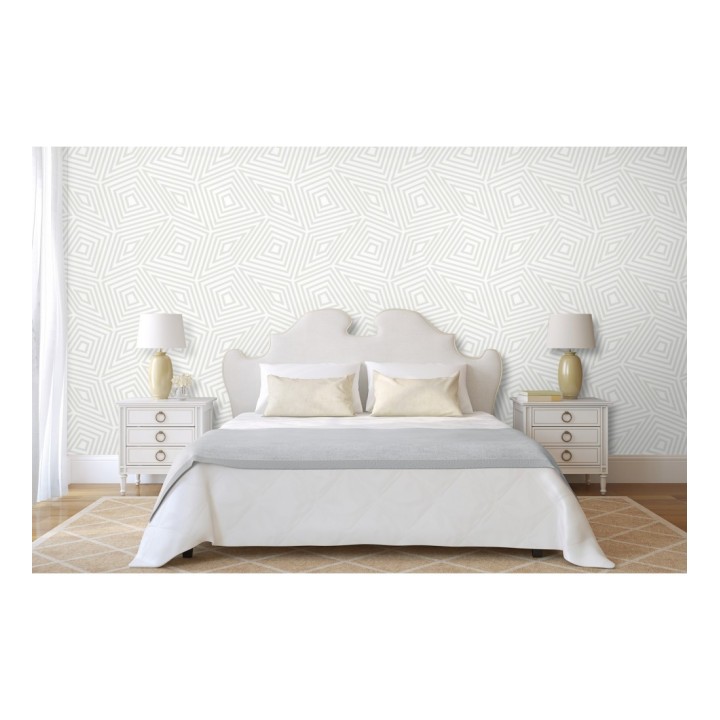 Papel pintado laberinto geométrico - Magnus 679676