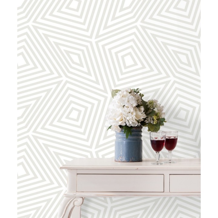 Papel pintado laberinto geométrico - Magnus 679676