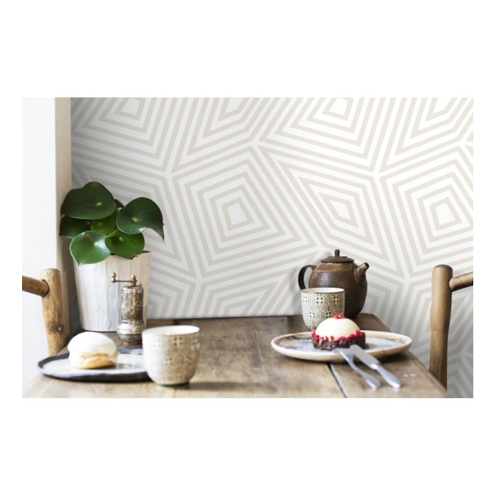 Papel pintado laberinto geométrico - Magnus 679677