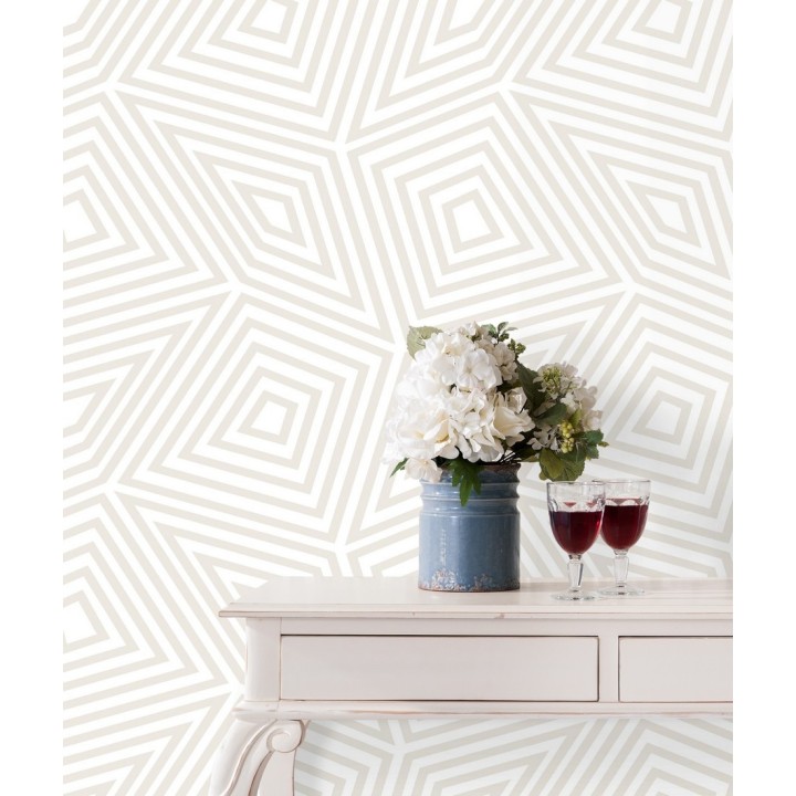 Papel pintado laberinto geométrico - Magnus 679677